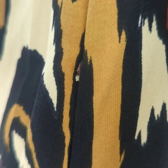 Tyche Dress Womens Puff Sleeve Abstract Printed - Picture 7 of 7